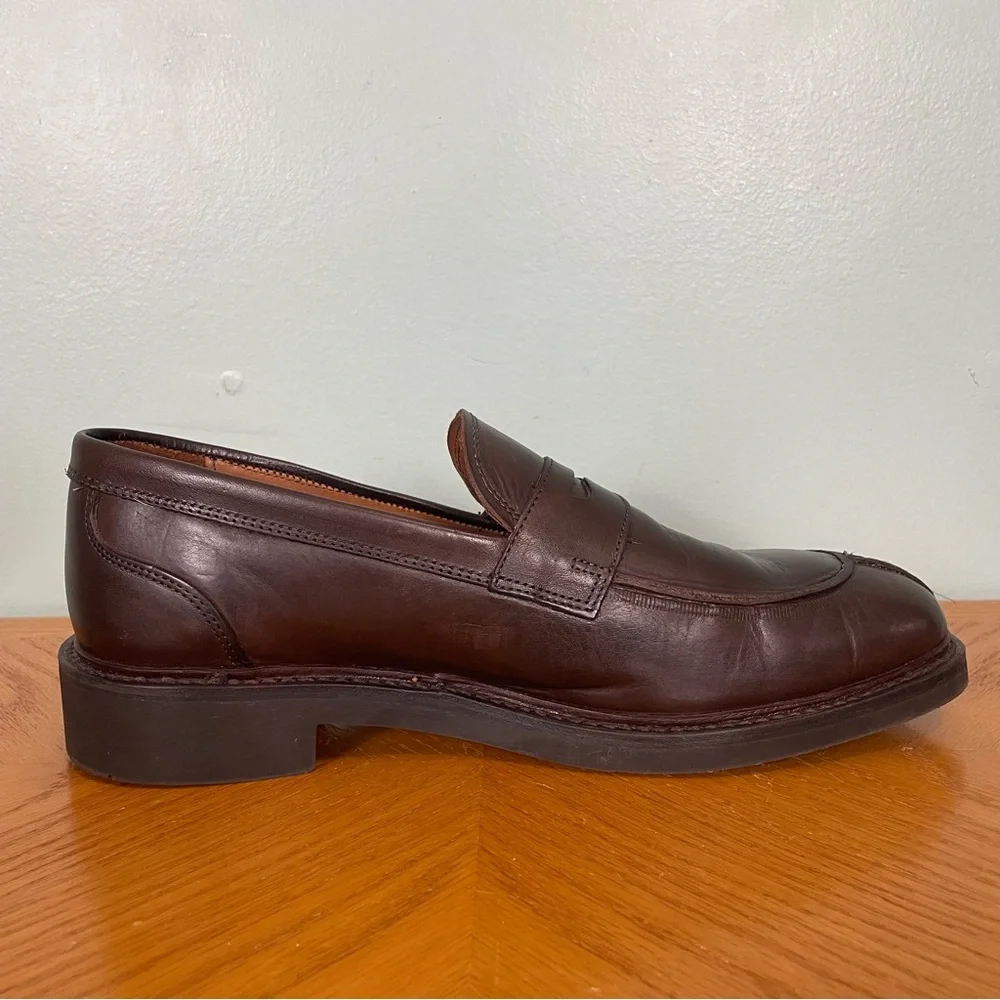 Allen Edmonds Denali Penny Loafers Men Size 9 Chocolate Brown 5780